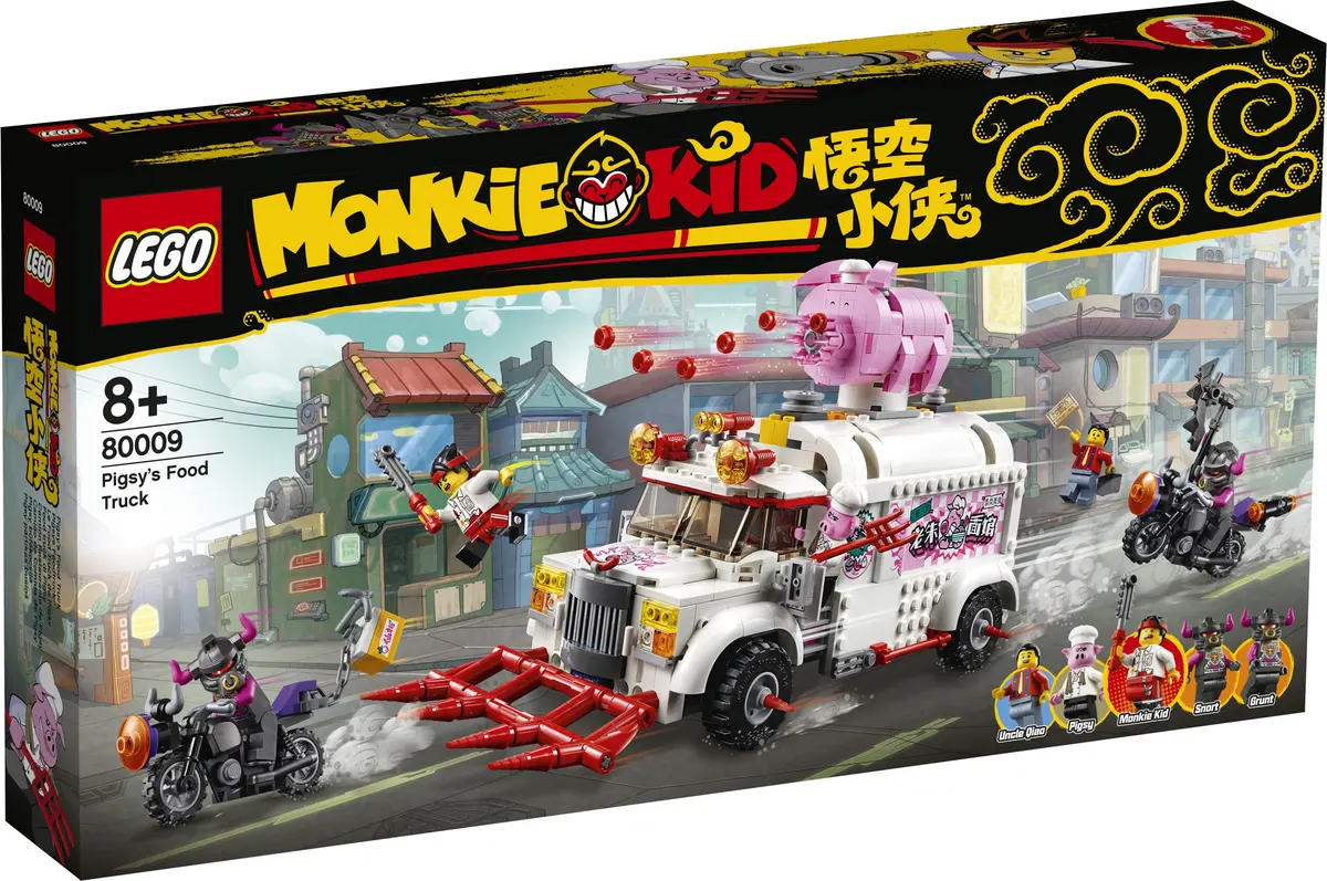 LEGO Monkie Kid 80009 Pigsy's Food Truck set, image 22