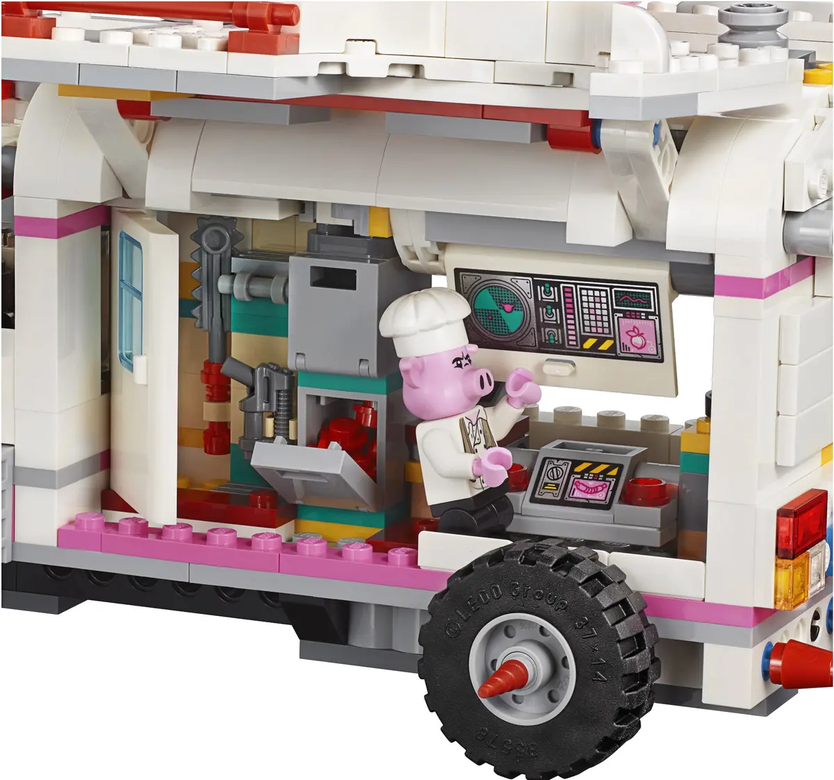LEGO Monkie Kid 80009 Pigsy's Food Truck set, image 21