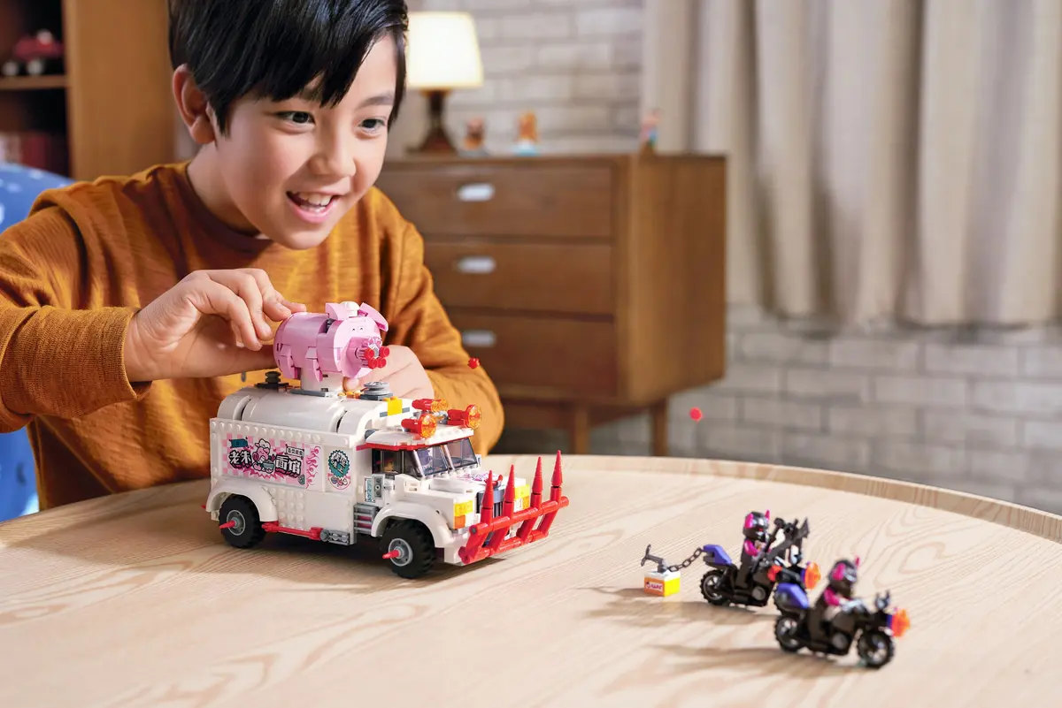 LEGO Monkie Kid 80009 Pigsy's Food Truck set, image 28