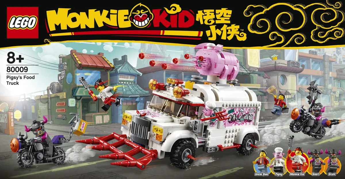 LEGO Monkie Kid 80009 Pigsy's Food Truck set, image 23