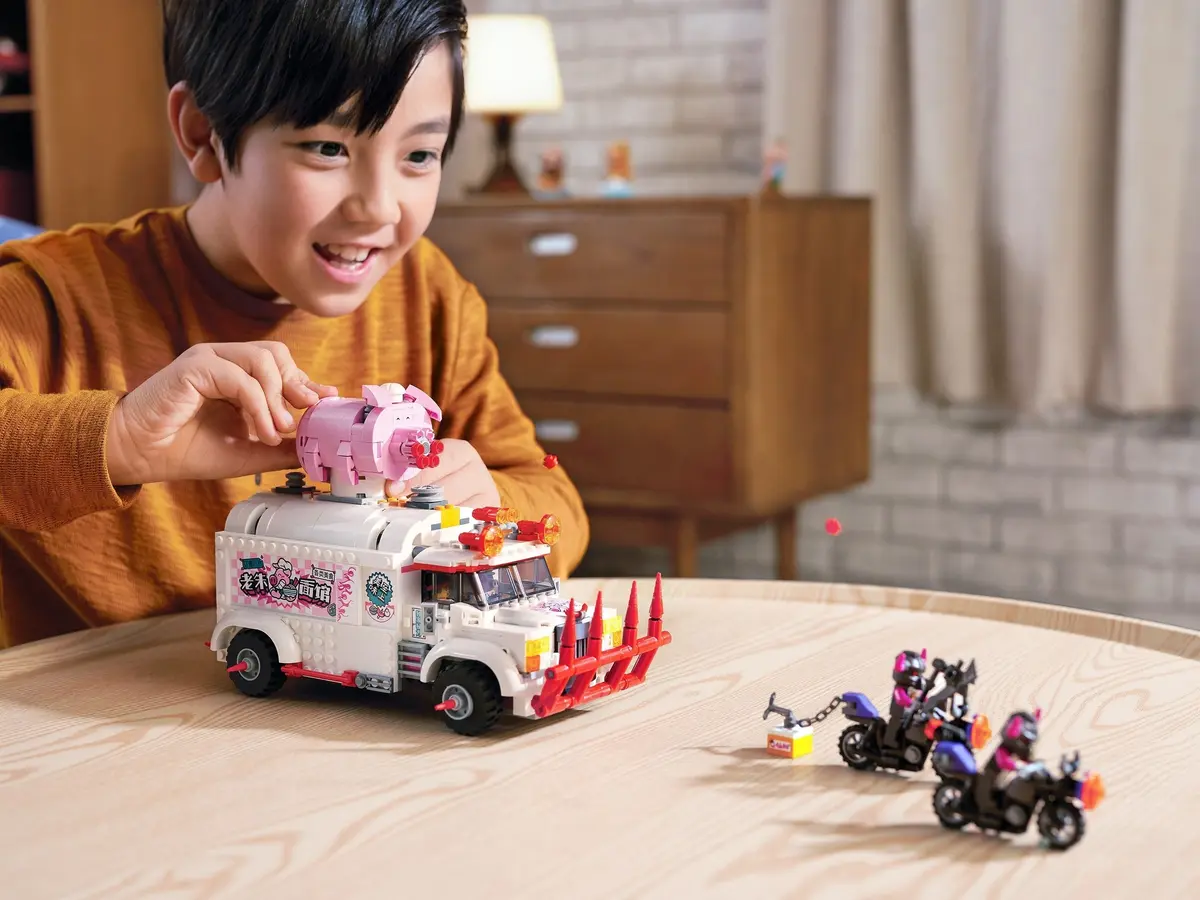 LEGO Monkie Kid 80009 Pigsy's Food Truck set, image 5
