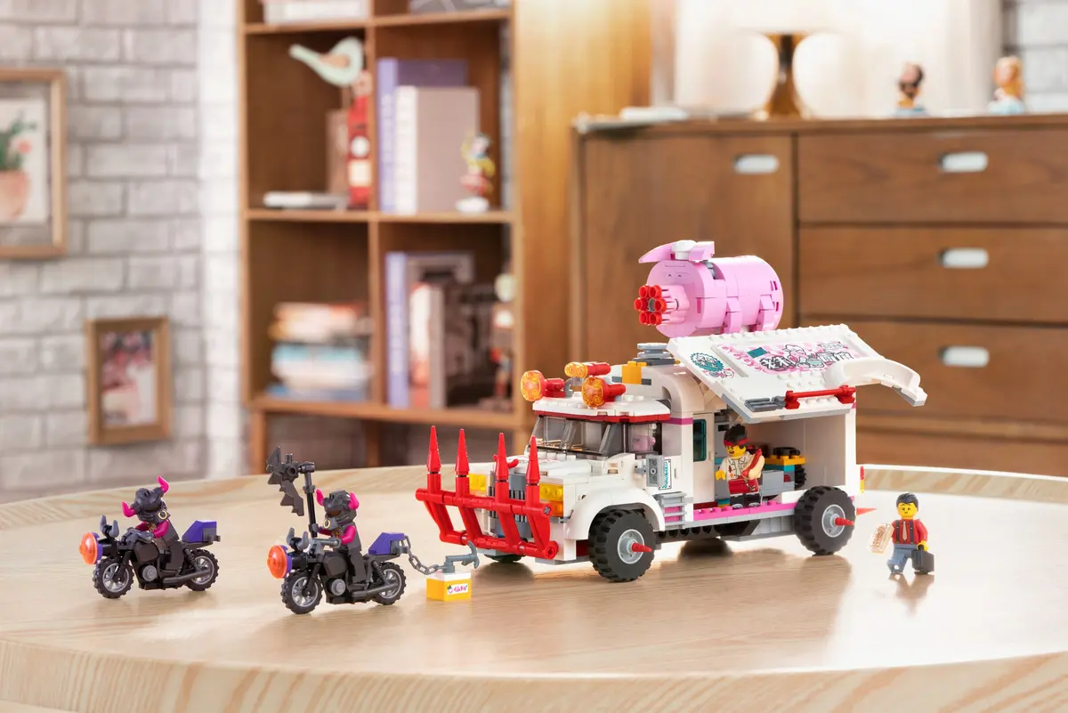 LEGO Monkie Kid 80009 Pigsy's Food Truck set, image 2
