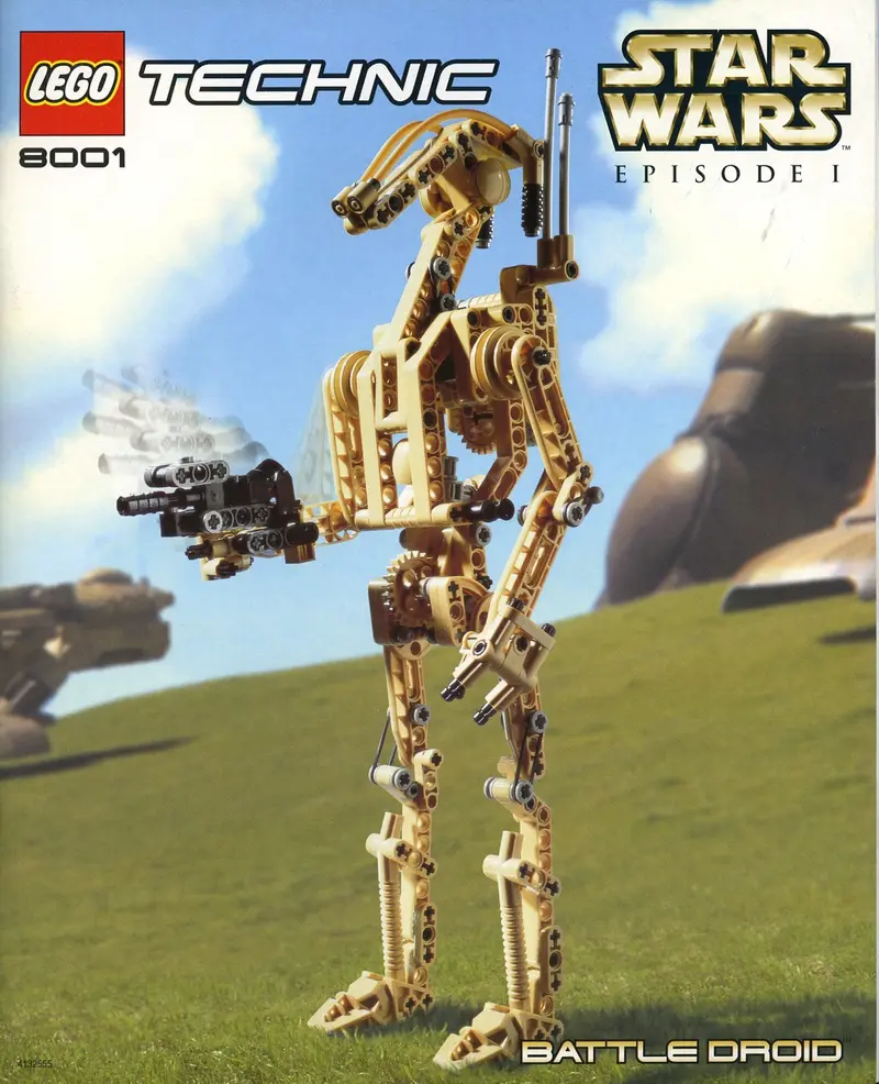 LEGO Star Wars 8001 Battle Droid set