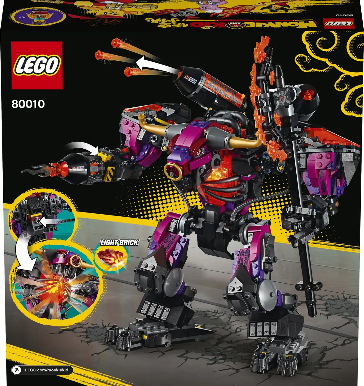 LEGO Monkie Kid 80010 Demon Bull King set, image 17