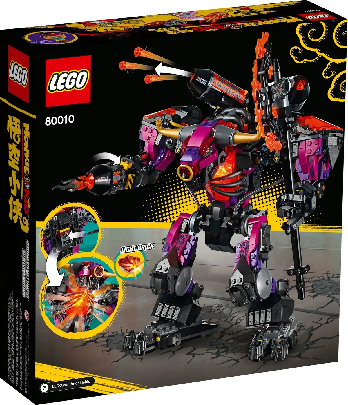 LEGO Monkie Kid 80010 Demon Bull King set, image 9