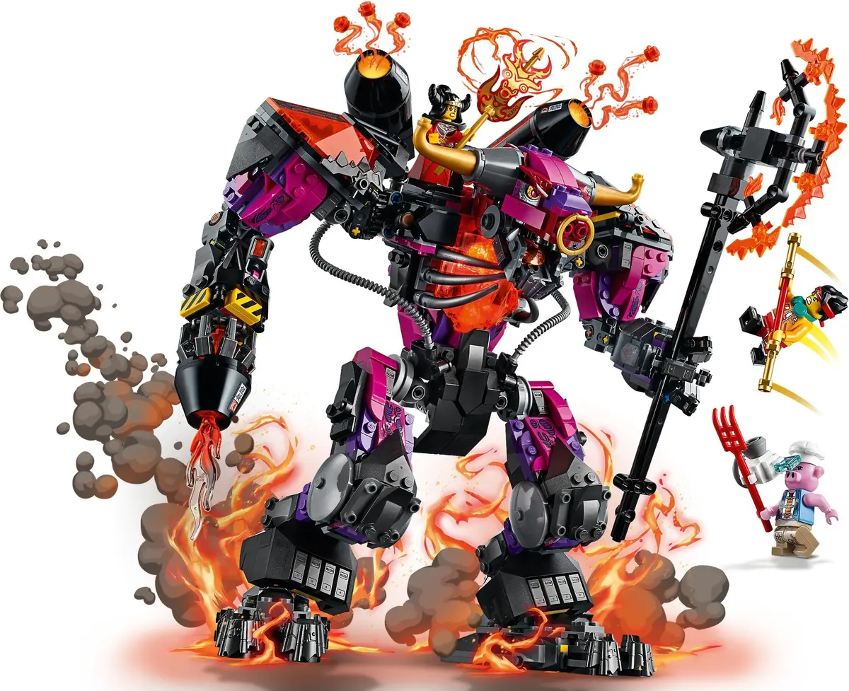 LEGO Monkie Kid 80010 Demon Bull King set, image 6