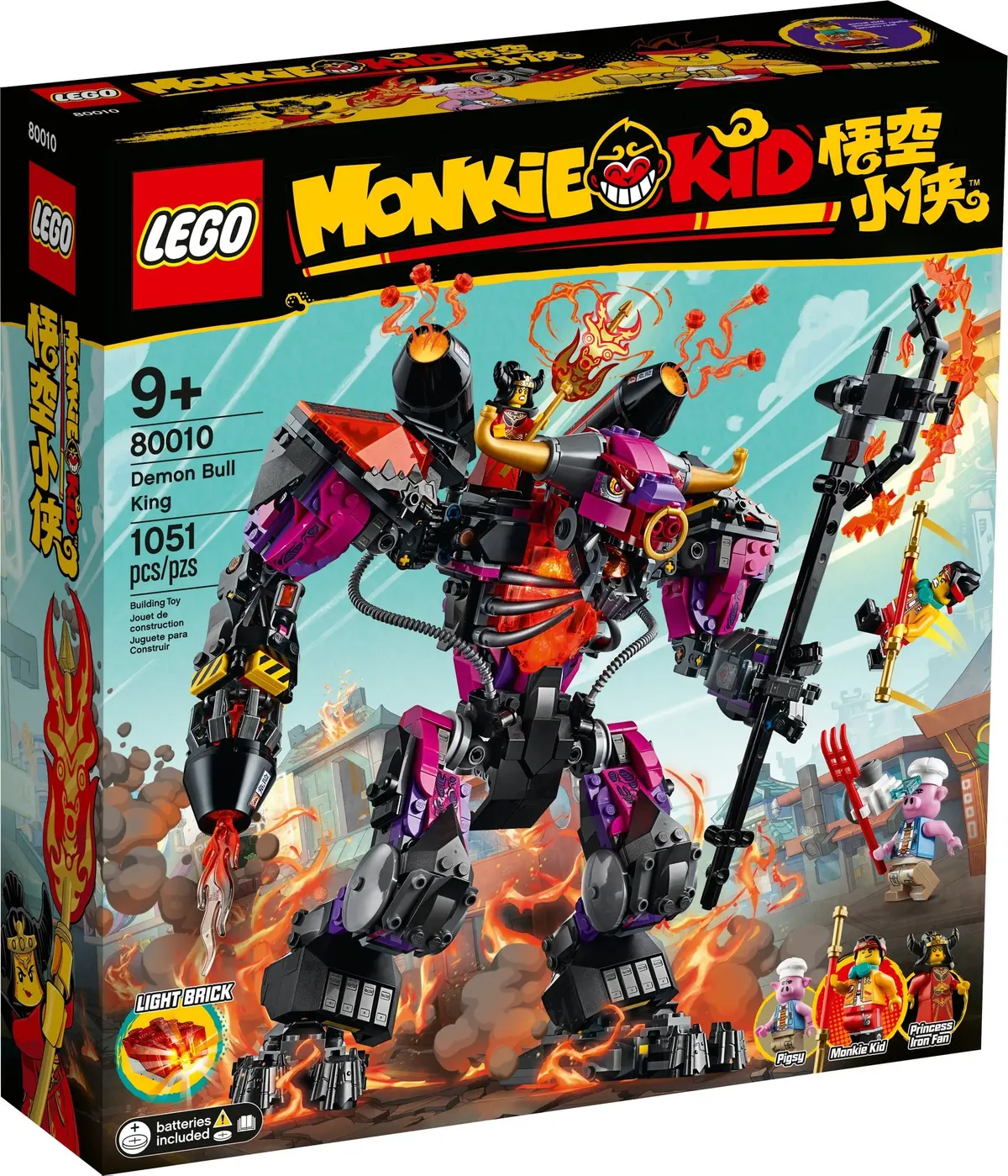 LEGO Monkie Kid 80010 Demon Bull King set, image 3
