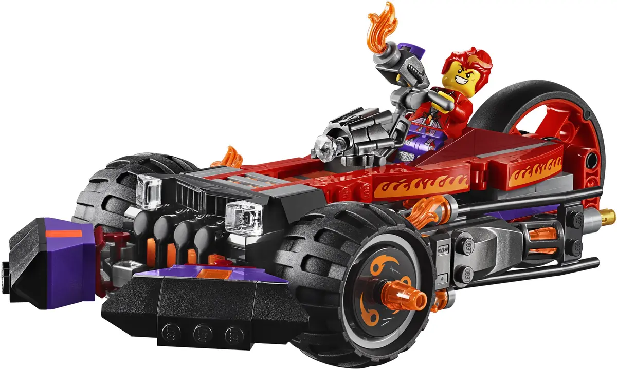 LEGO Monkie Kid 80011 Red Son's Inferno Truck set, image 16