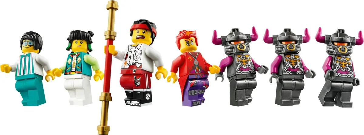 LEGO Monkie Kid 80011 Red Son's Inferno Truck set, image 8