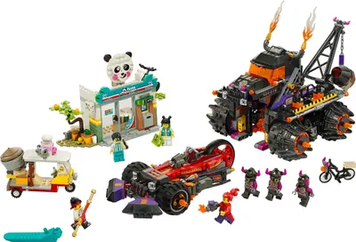 LEGO Monkie Kid 80011 Red Son's Inferno Truck set