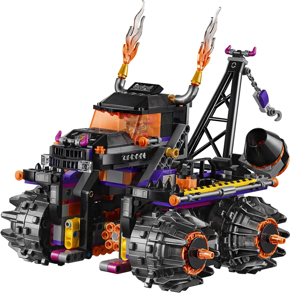 LEGO Monkie Kid 80011 Red Son's Inferno Truck set, image 17