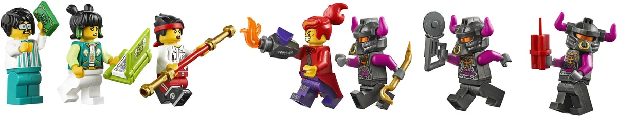 LEGO Monkie Kid 80011 Red Son's Inferno Truck set, image 27