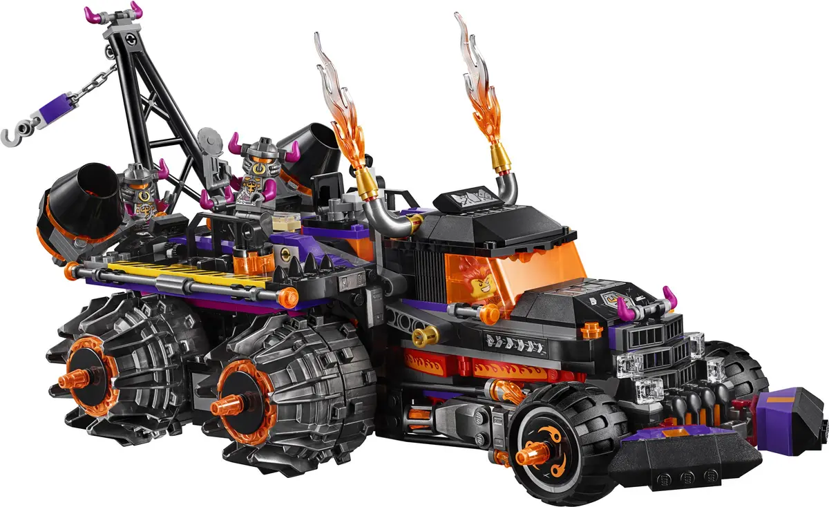 LEGO Monkie Kid 80011 Red Son's Inferno Truck set, image 22
