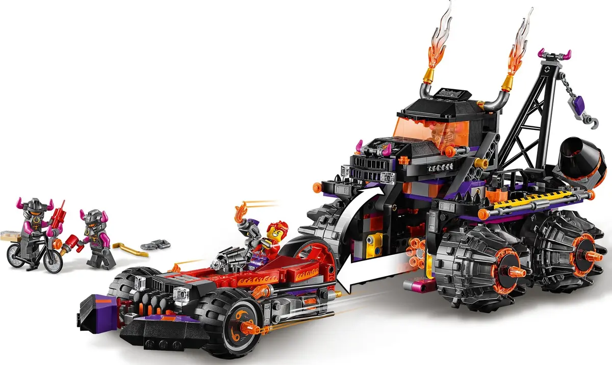 LEGO Monkie Kid 80011 Red Son's Inferno Truck set, image 13
