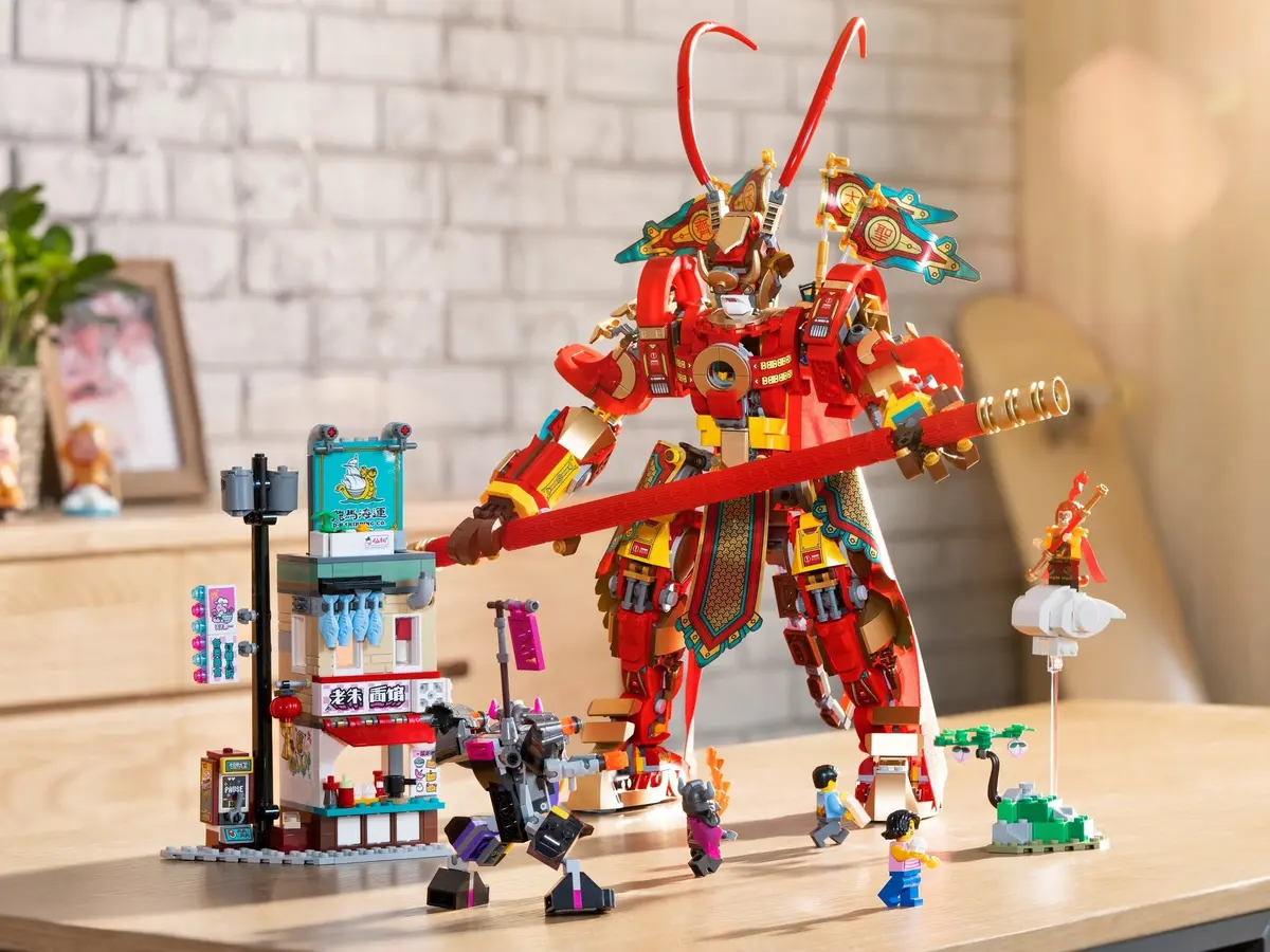 LEGO Monkie Kid 80012 Monkey King Warrior Mech set, image 10