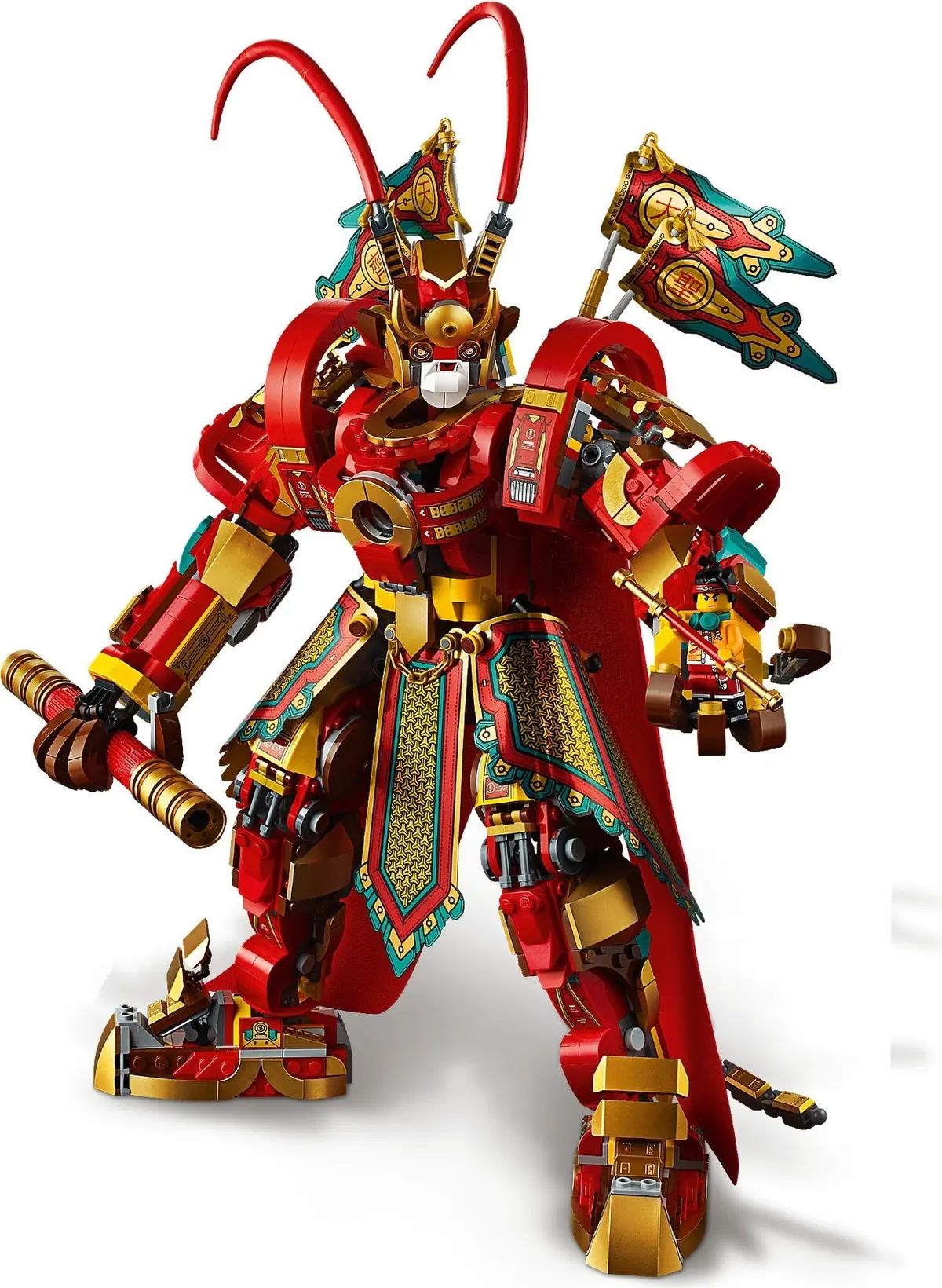 LEGO Monkie Kid 80012 Monkey King Warrior Mech set, image 21