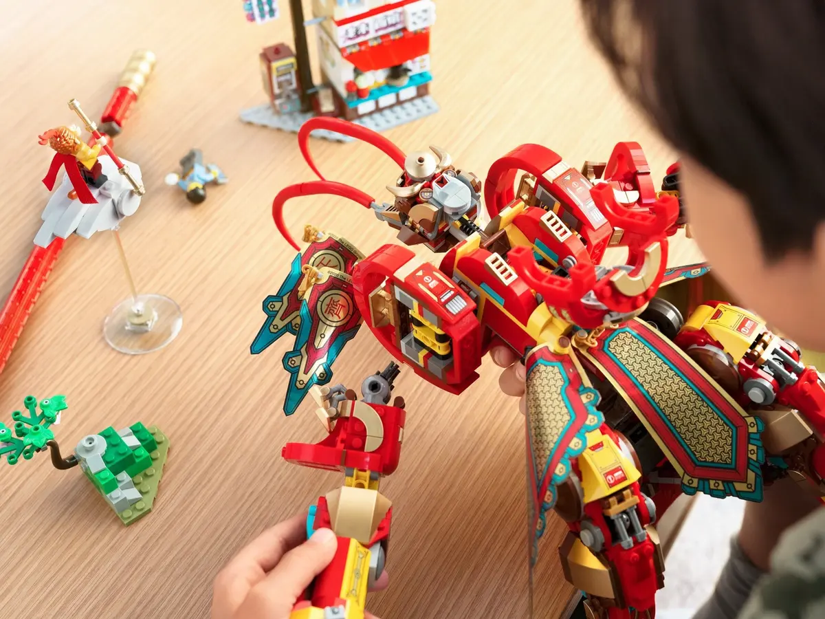 LEGO Monkie Kid 80012 Monkey King Warrior Mech set, image 7