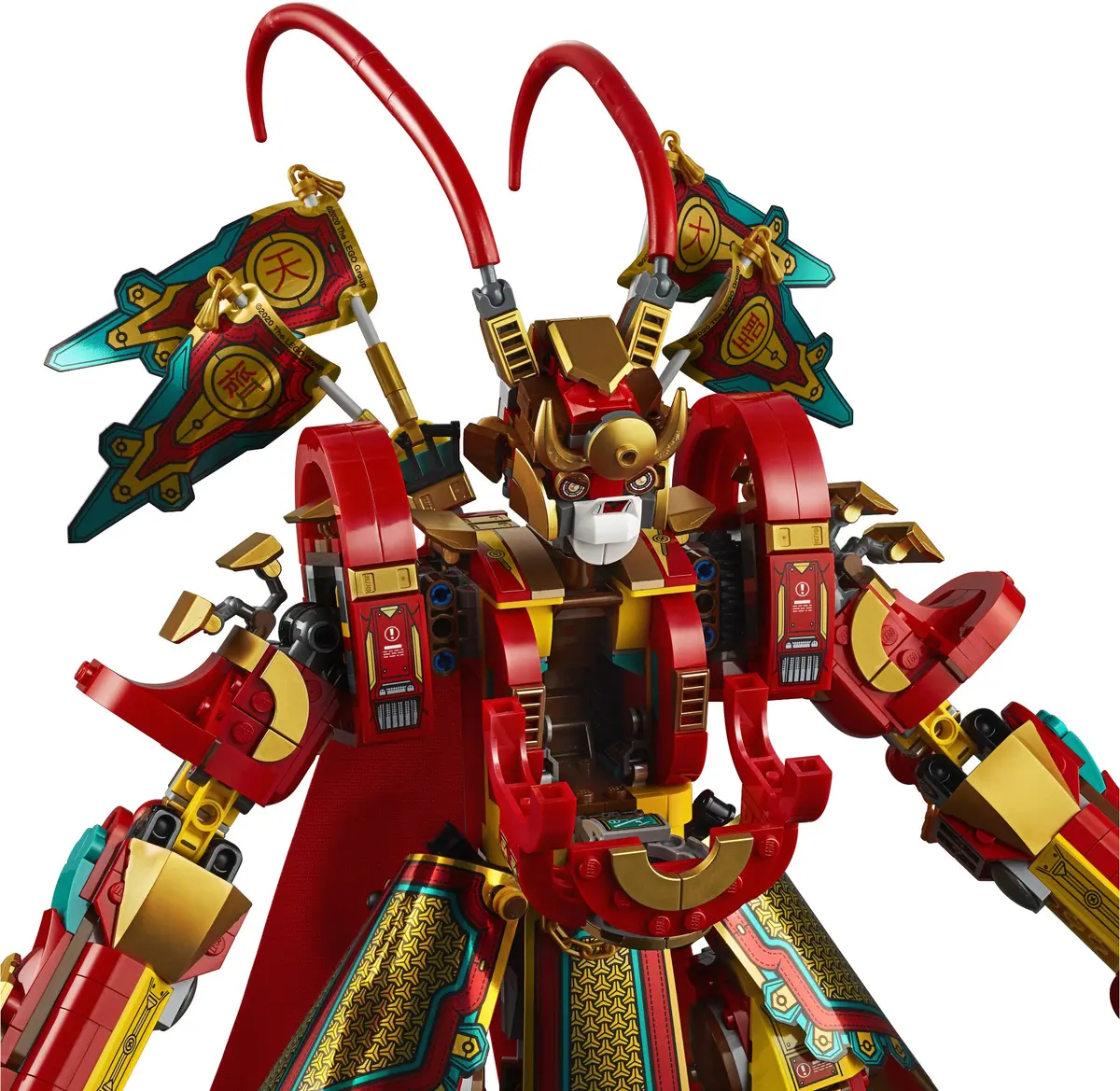 LEGO Monkie Kid 80012 Monkey King Warrior Mech set, image 24