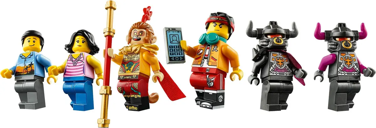 LEGO Monkie Kid 80012 Monkey King Warrior Mech set, image 15