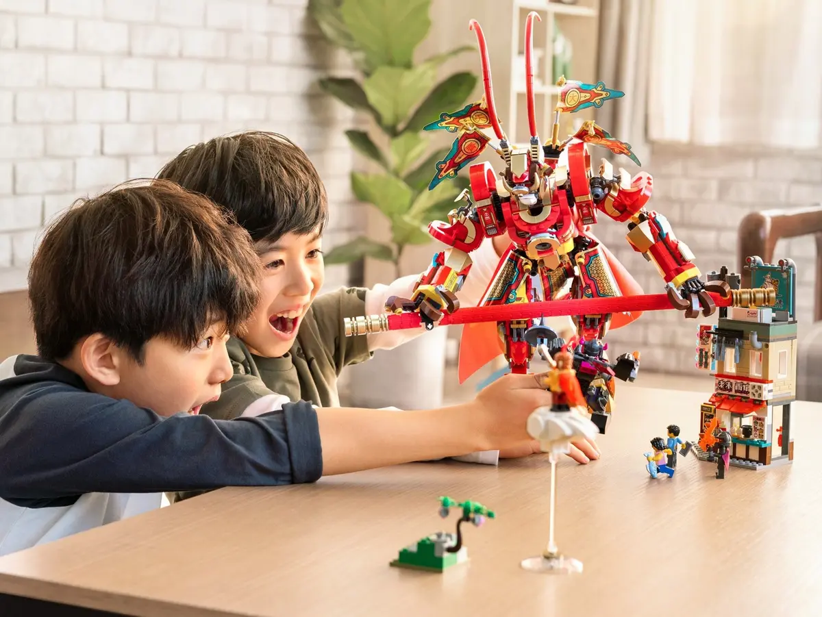 LEGO Monkie Kid 80012 Monkey King Warrior Mech set, image 8