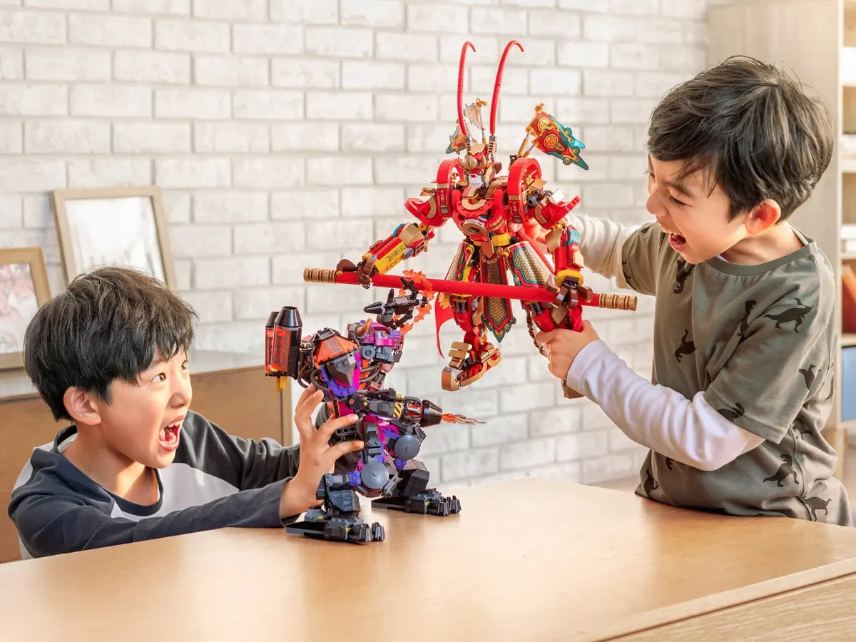 LEGO Monkie Kid 80012 Monkey King Warrior Mech set, image 9