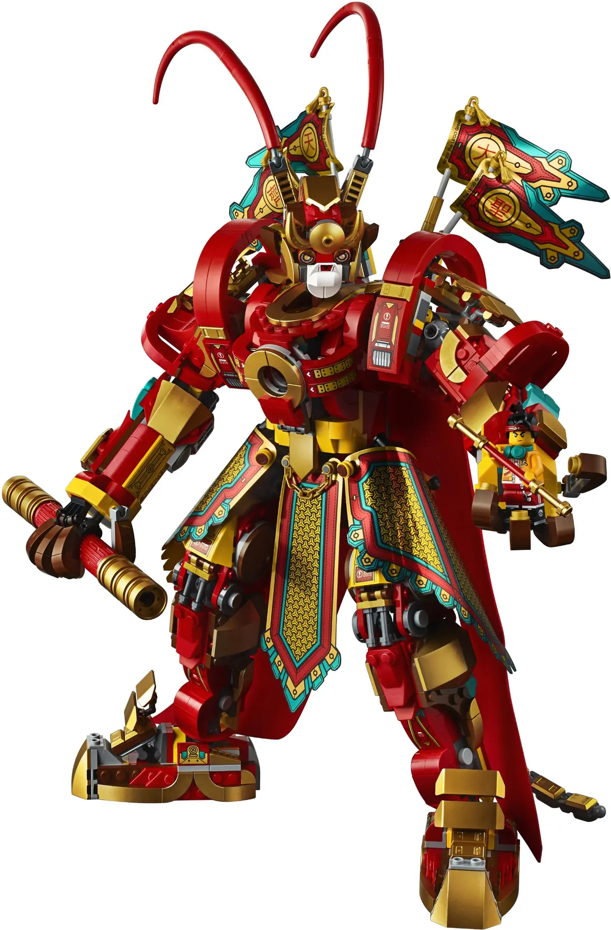 LEGO Monkie Kid 80012 Monkey King Warrior Mech set, image 23