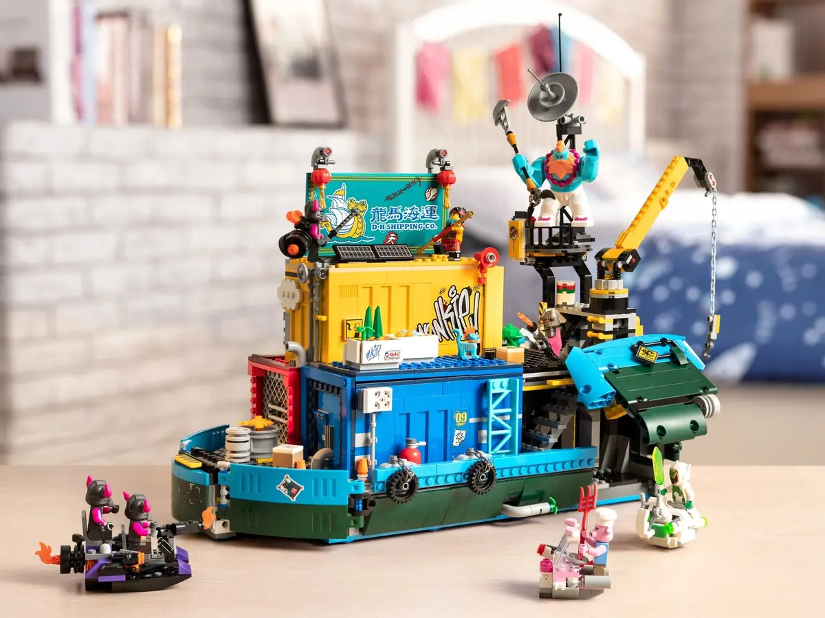 LEGO Monkie Kid 80013 Monkie Kid's Team Secret HQ set, image 6