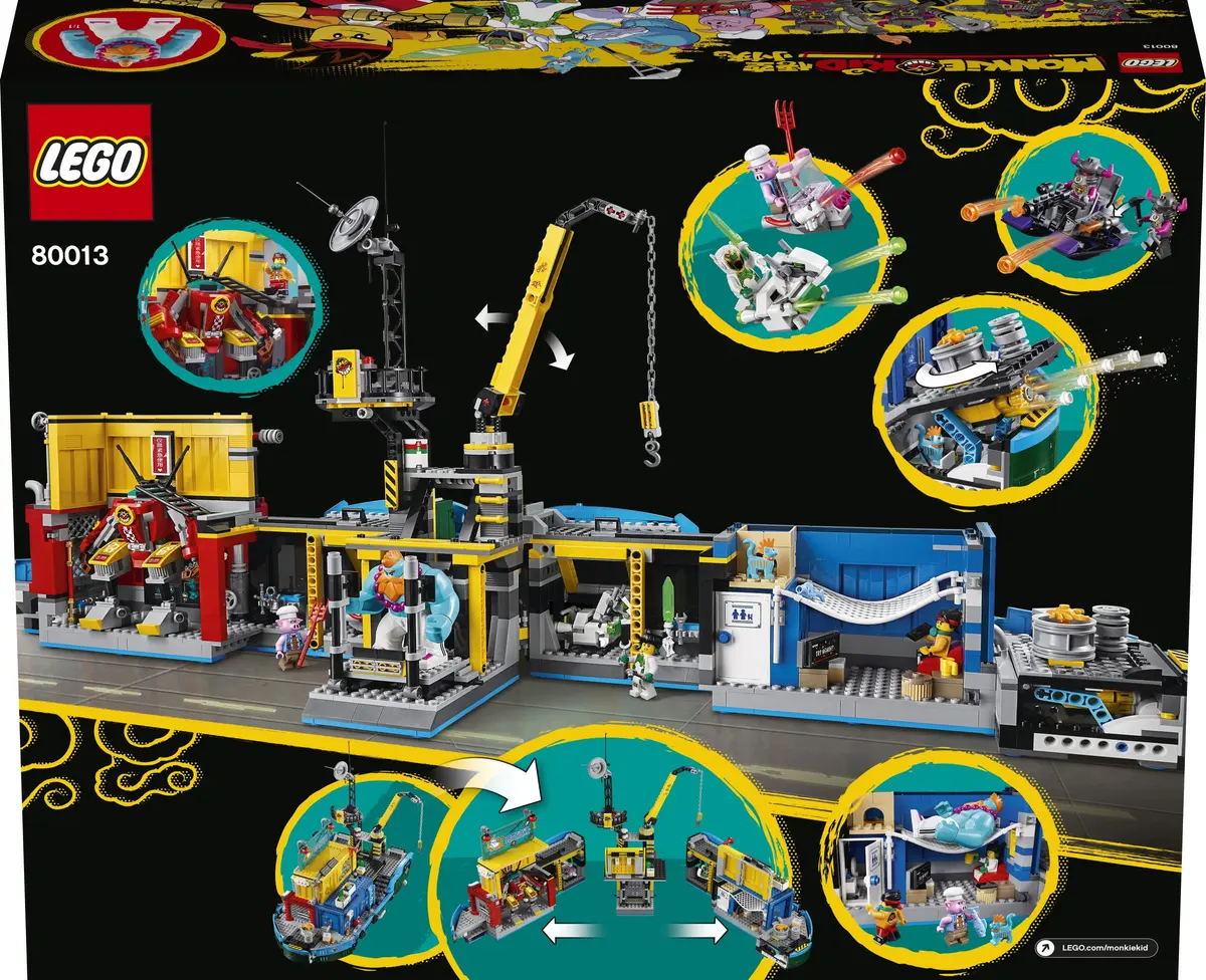 LEGO Monkie Kid 80013 Monkie Kid's Team Secret HQ set, image 27
