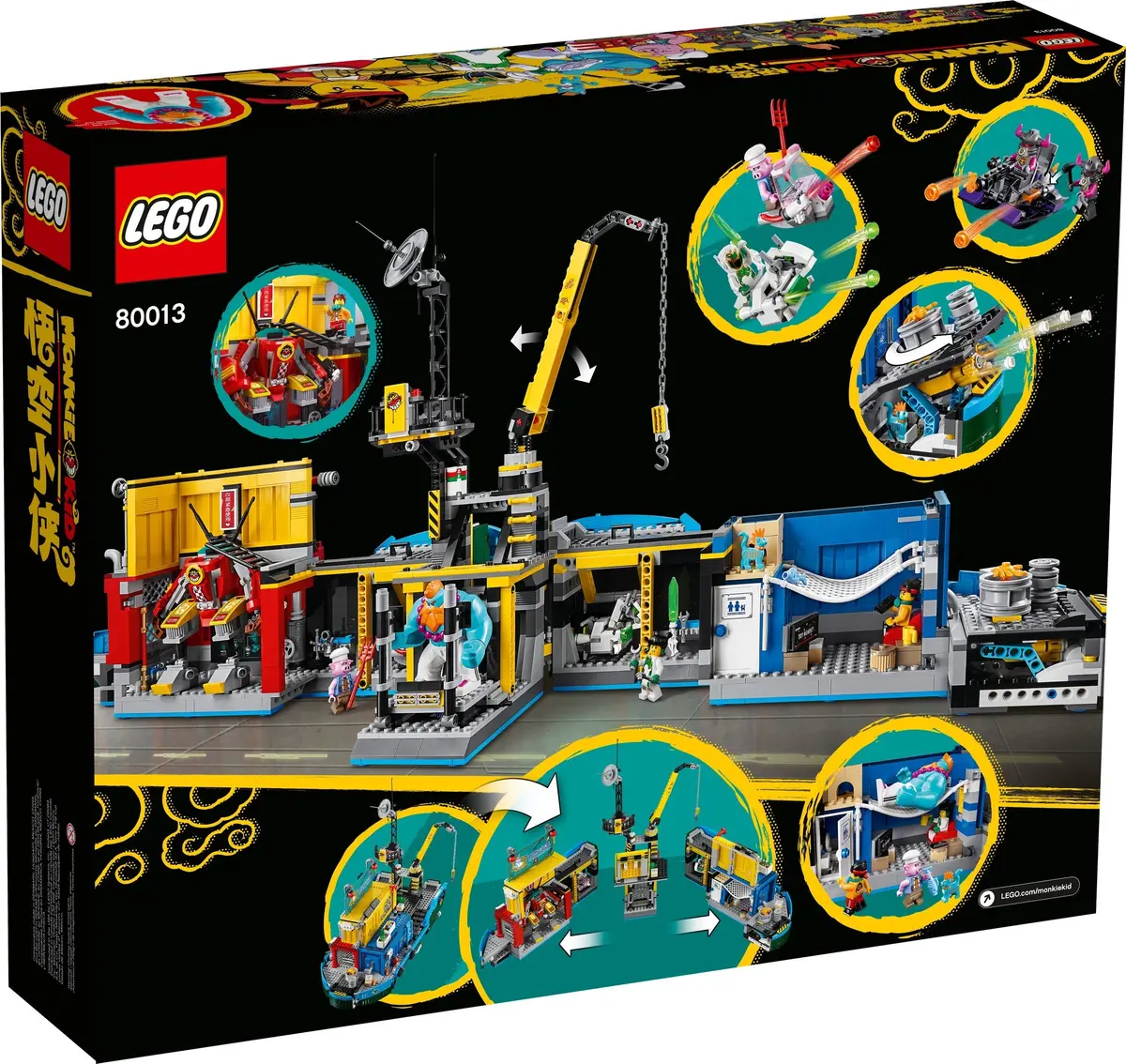 LEGO Monkie Kid 80013 Monkie Kid's Team Secret HQ set, image 17