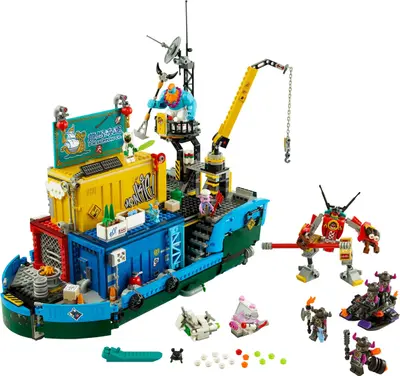 LEGO Monkie Kid 80013 Monkie Kid's Team Secret HQ set