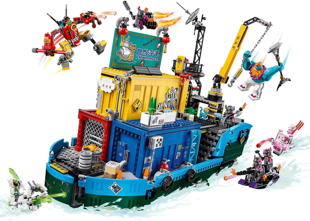 LEGO Monkie Kid 80013 Monkie Kid's Team Secret HQ set, image 12