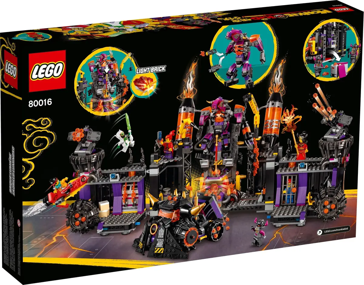 LEGO Monkie Kid 80016 The Flaming Foundry set, image 12