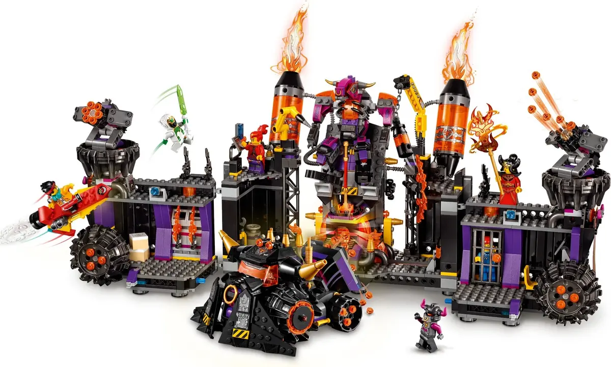 LEGO Monkie Kid 80016 The Flaming Foundry set, image 8