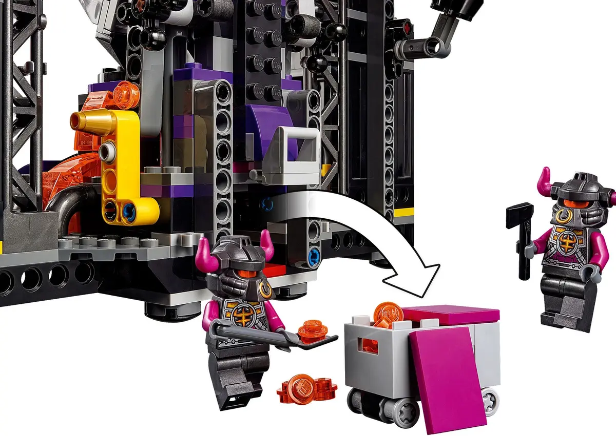 LEGO Monkie Kid 80016 The Flaming Foundry set, image 10
