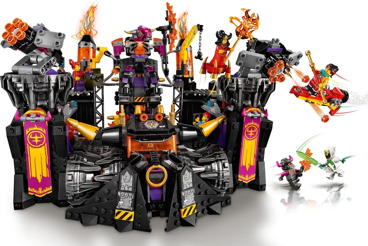 LEGO Monkie Kid 80016 The Flaming Foundry set, image 7