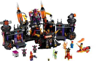 LEGO Monkie Kid 80016 The Flaming Foundry set