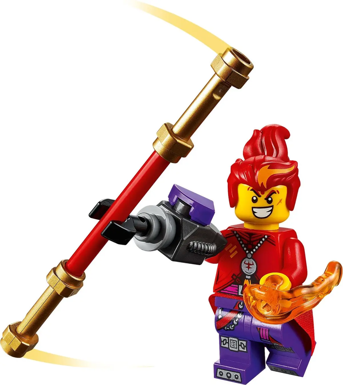 LEGO Monkie Kid 80019 Red Son's Inferno Jet set, image 7