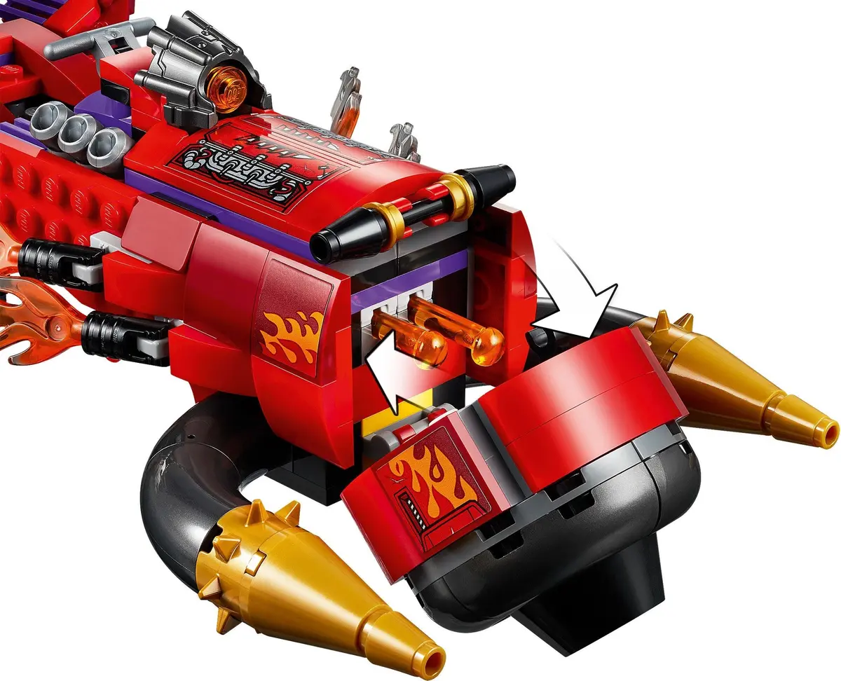 LEGO Monkie Kid 80019 Red Son's Inferno Jet set, image 8