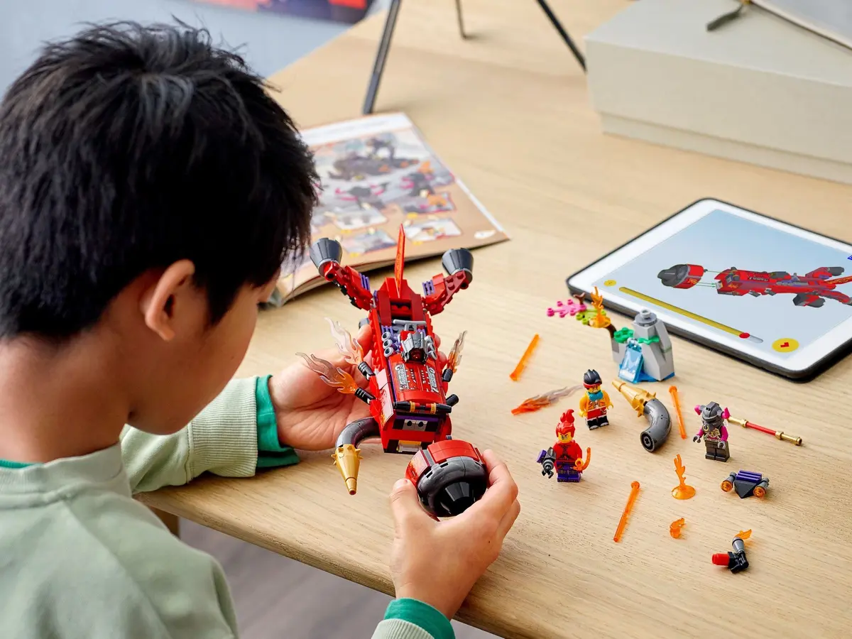 LEGO Monkie Kid 80019 Red Son's Inferno Jet set, image 12