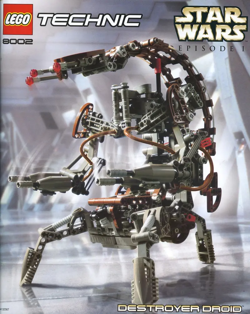 LEGO Star Wars 8002 Destroyer Droid set