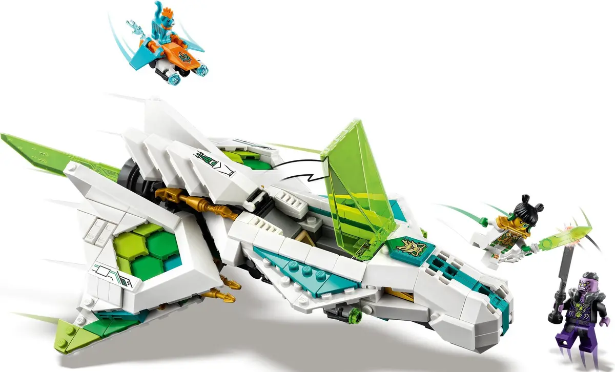 LEGO Monkie Kid 80020 White Dragon Horse Jet set, image 5