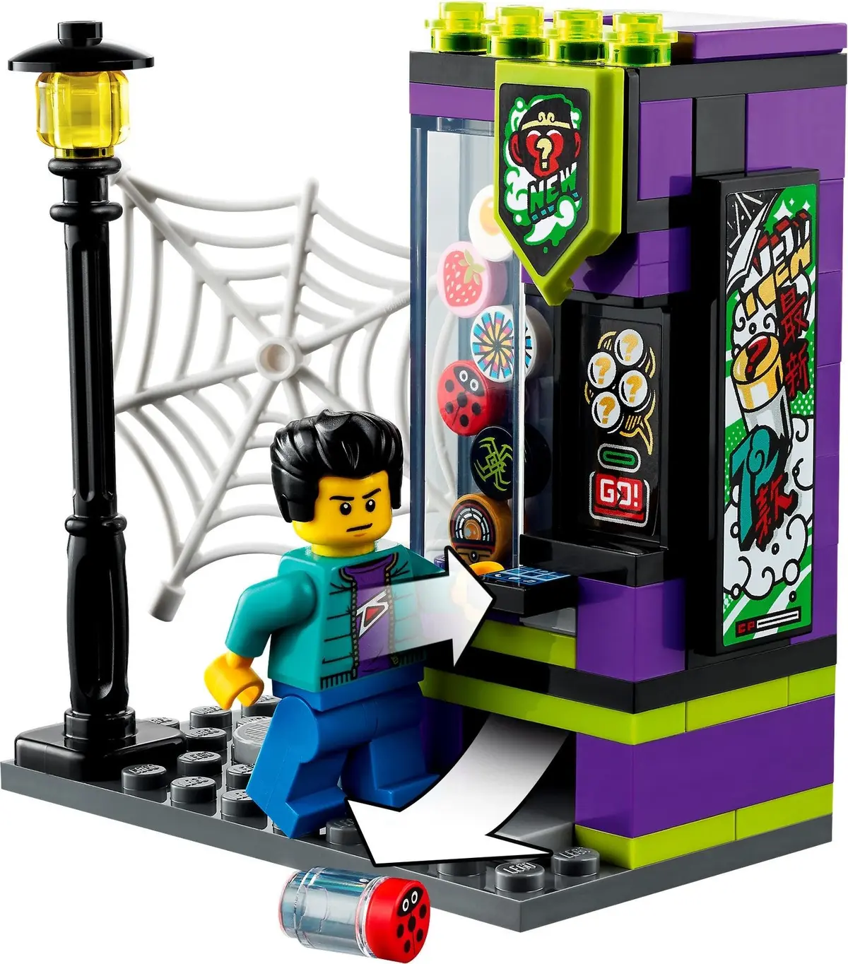 LEGO Monkie Kid 80020 White Dragon Horse Jet set, image 7