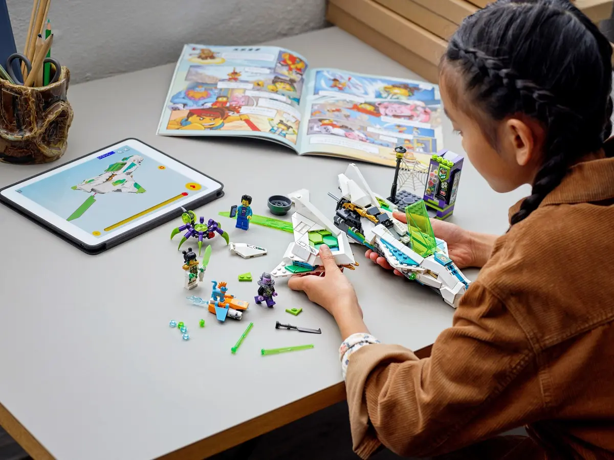 LEGO Monkie Kid 80020 White Dragon Horse Jet set, image 10