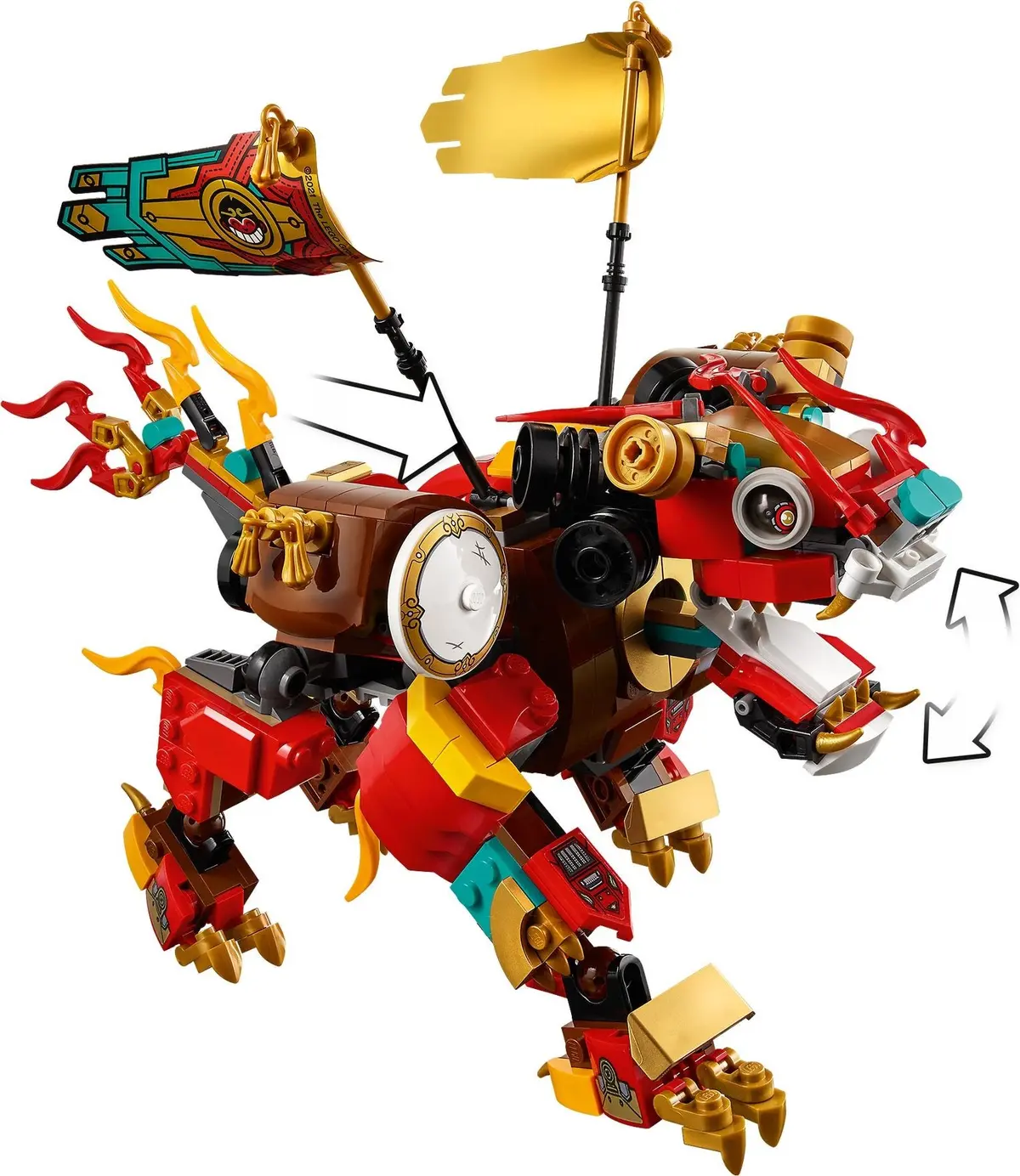 LEGO Monkie Kid 80021 Monkie Kid's Lion Guardian set, image 8
