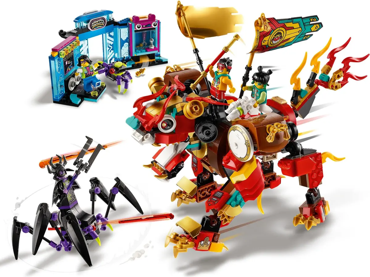 LEGO Monkie Kid 80021 Monkie Kid's Lion Guardian set, image 5