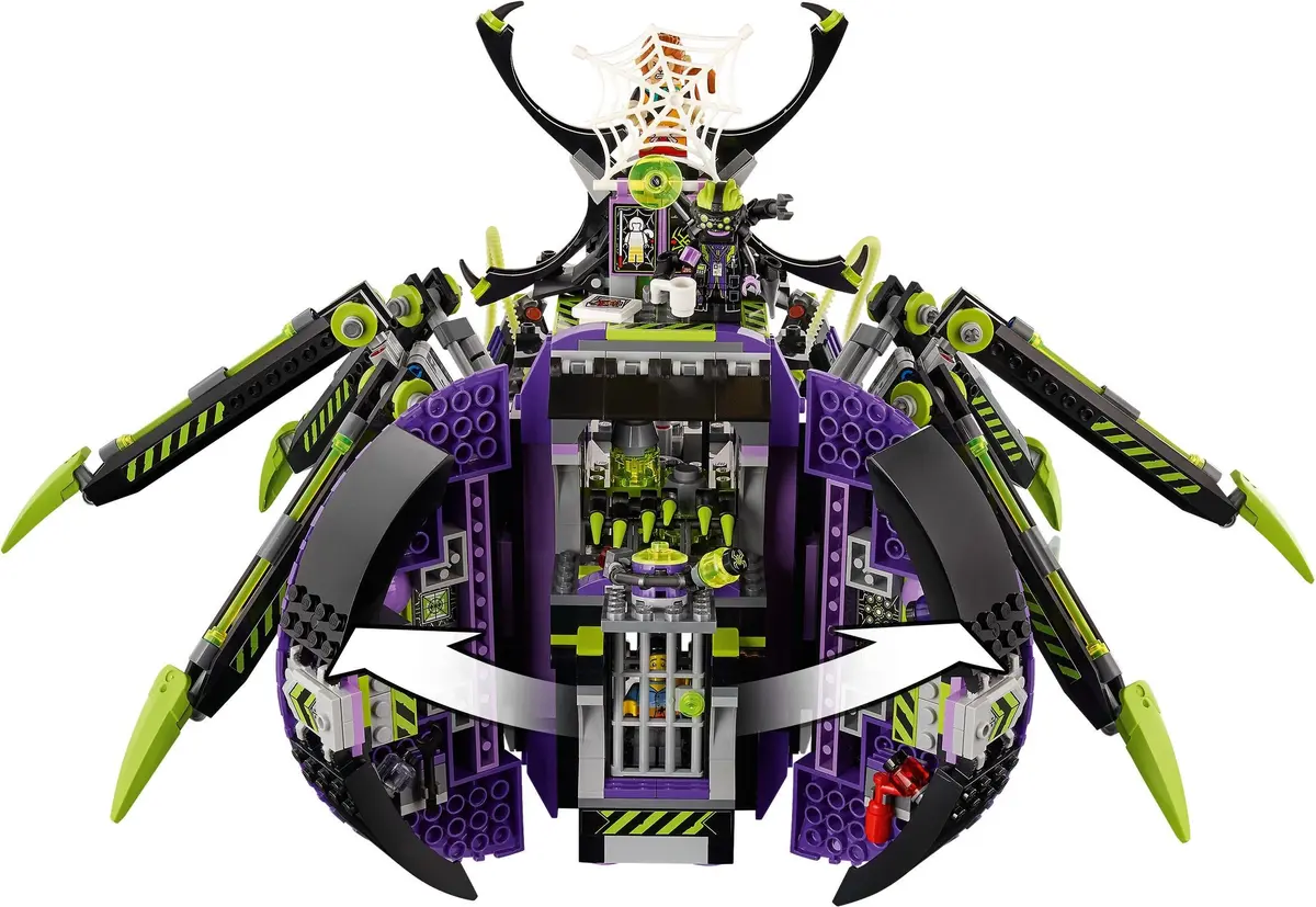 LEGO Monkie Kid 80022 Spider Queen's Arachnoid Base set, image 7