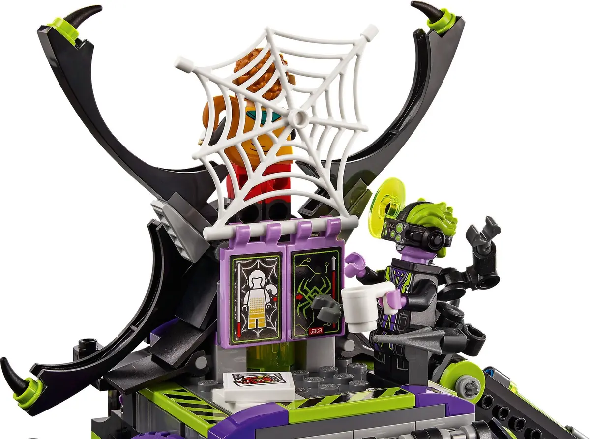 LEGO Monkie Kid 80022 Spider Queen's Arachnoid Base set, image 9