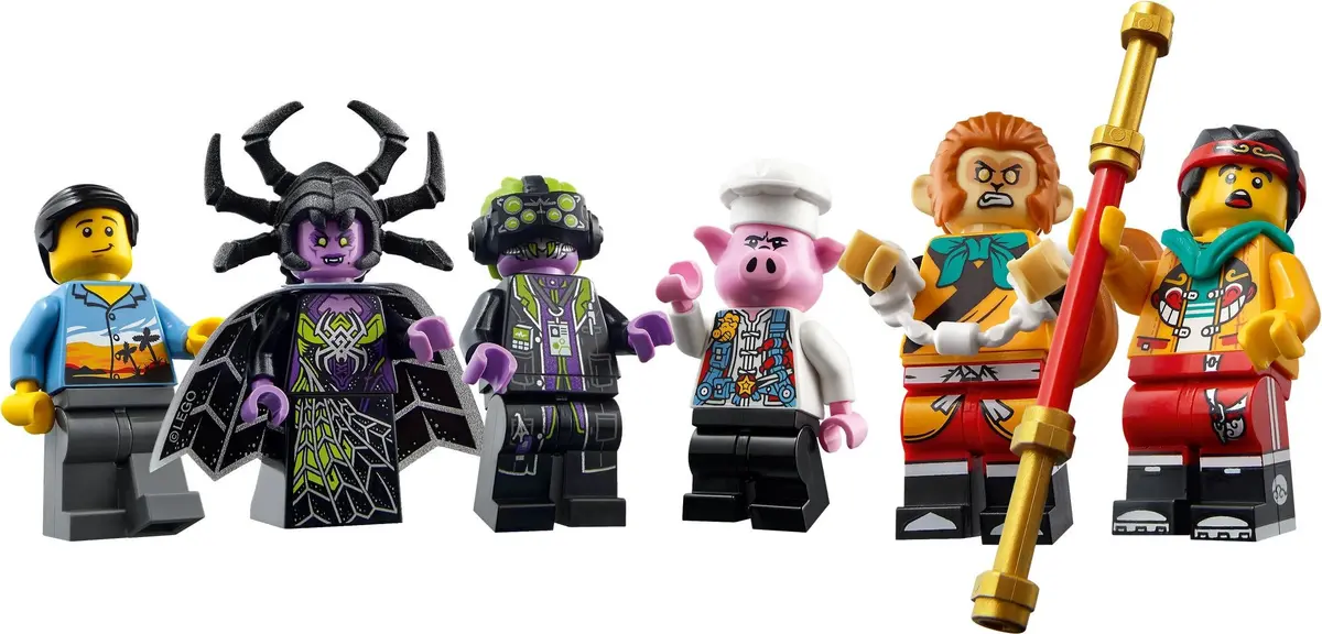 LEGO Monkie Kid 80022 Spider Queen's Arachnoid Base set, image 13