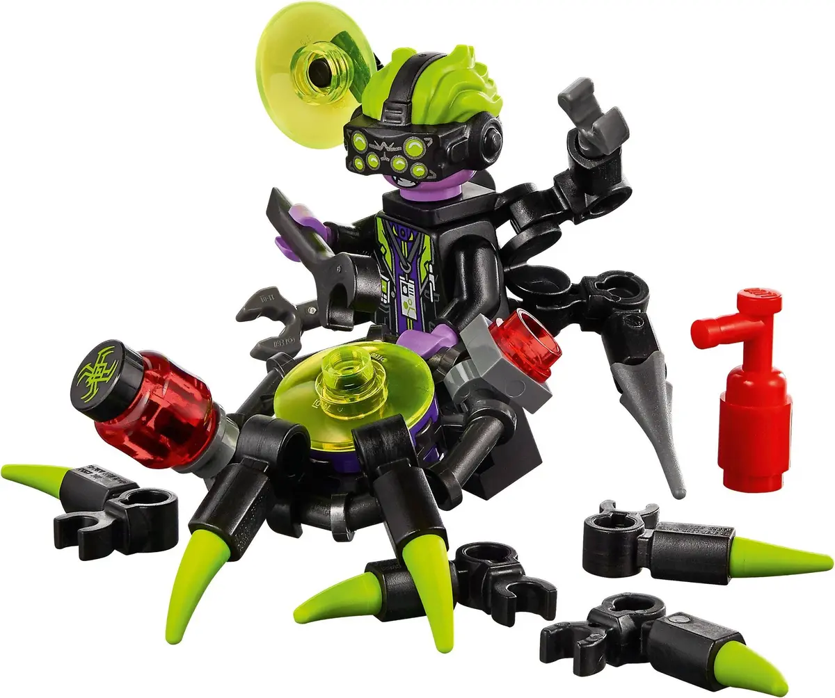 LEGO Monkie Kid 80022 Spider Queen's Arachnoid Base set, image 11