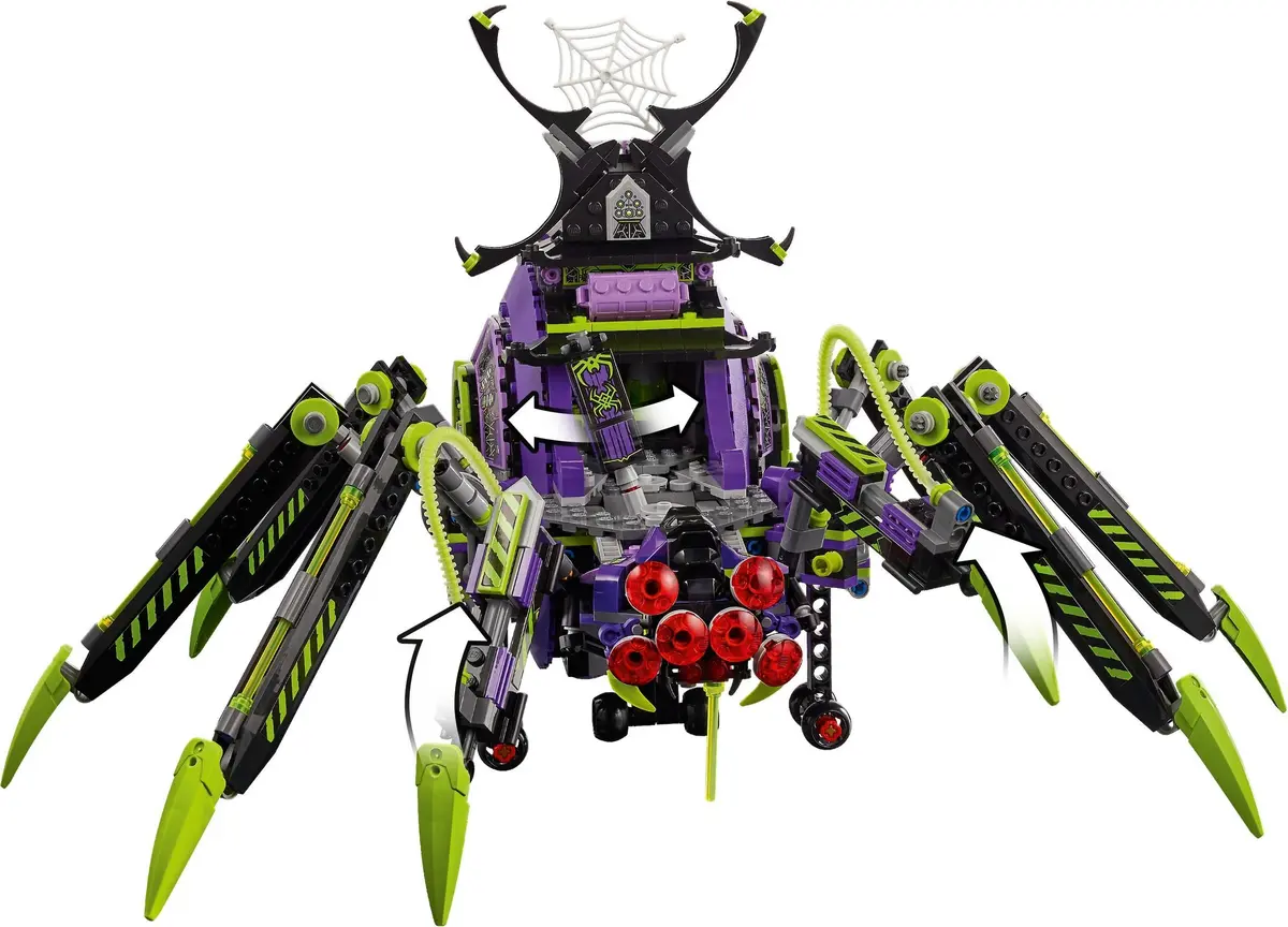 LEGO Monkie Kid 80022 Spider Queen's Arachnoid Base set, image 10
